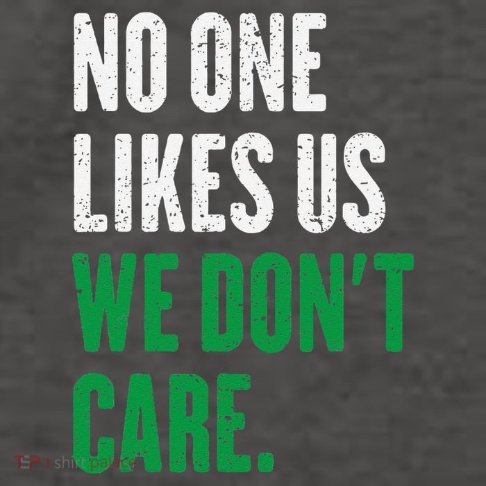 No One Likes Us We DonT Care Vector Backpack