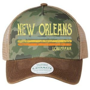 New Orleans Louisiana La Love Gift Souvenir Legacy Tie Dye Trucker Hat