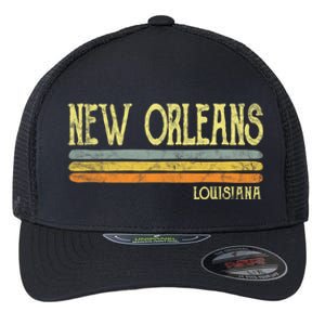 New Orleans Louisiana La Love Gift Souvenir Flexfit Unipanel Trucker Cap