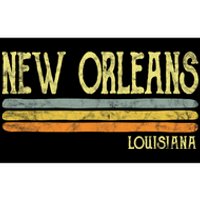 New Orleans Louisiana La Love Gift Souvenir Bumper Sticker