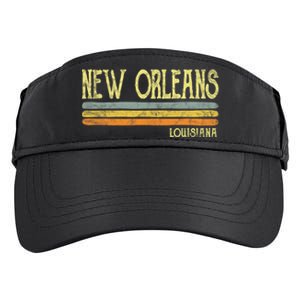 New Orleans Louisiana La Love Gift Souvenir Adult Drive Performance Visor