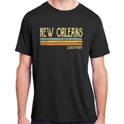 New Orleans Louisiana La Love Gift Souvenir Adult ChromaSoft Performance T-Shirt