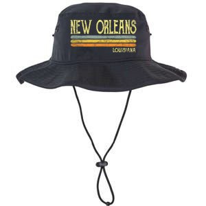 New Orleans Louisiana La Love Gift Souvenir Legacy Cool Fit Booney Bucket Hat