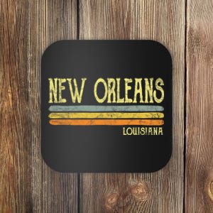 New Orleans Louisiana La Love Gift Souvenir Coaster