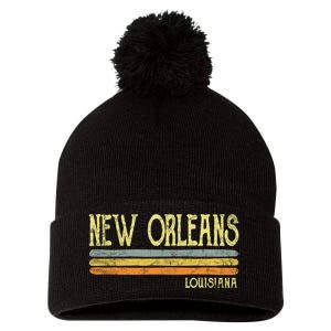 New Orleans Louisiana La Love Gift Souvenir Pom Pom 12in Knit Beanie