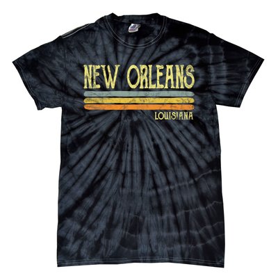 New Orleans Louisiana La Love Gift Souvenir Tie-Dye T-Shirt