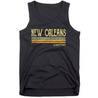 New Orleans Louisiana La Love Gift Souvenir Tank Top