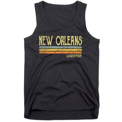 New Orleans Louisiana La Love Gift Souvenir Tank Top