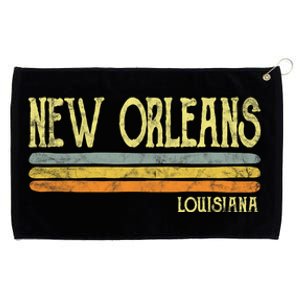 New Orleans Louisiana La Love Gift Souvenir Grommeted Golf Towel