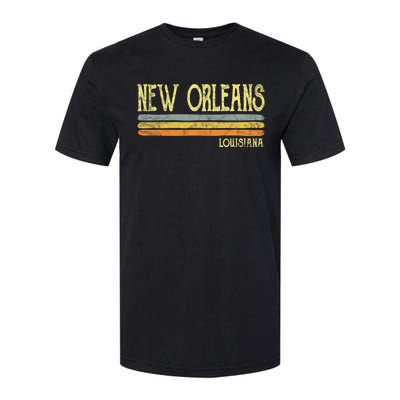 New Orleans Louisiana La Love Gift Souvenir Softstyle CVC T-Shirt