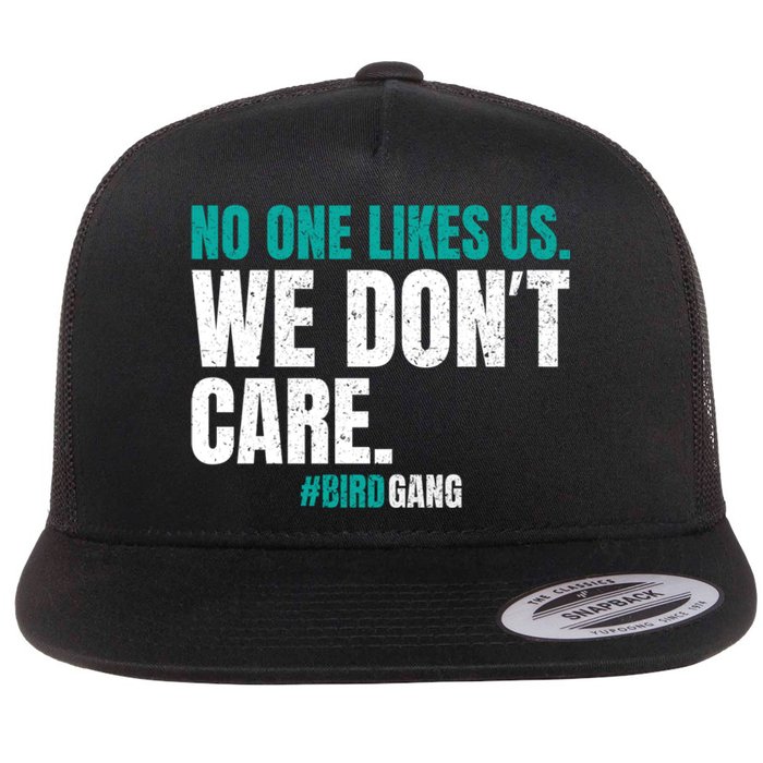 No One Likes Us We Don't Care Philly Philadelphia Football Flat Bill Trucker Hat