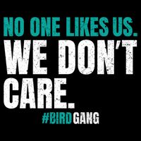 No One Likes Us We Don't Care Philly Philadelphia Football 16 in Basic Backpack