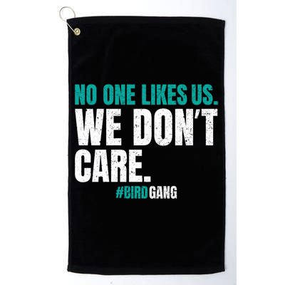 No One Likes Us We Don't Care Philly Philadelphia Football Golf Towel