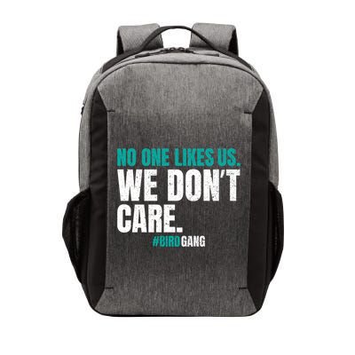 No One Likes Us We Don't Care Philly Philadelphia Football Vector Backpack