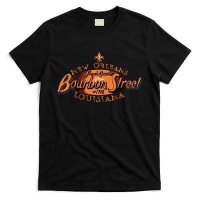 New Orleans Louisiana Bourbon Street French Quarter T-Shirt