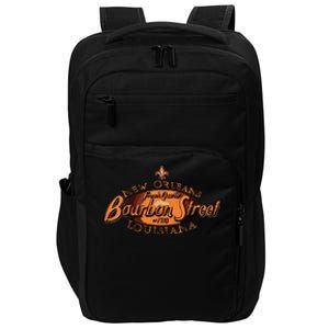 New Orleans Louisiana Bourbon Street French Quarter Impact Tech Backpack