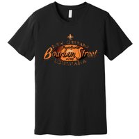 New Orleans Louisiana Bourbon Street French Quarter Premium T-Shirt