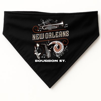New Orleans Louisiana Jazz Festival Vintage USA-Made Doggie Bandana