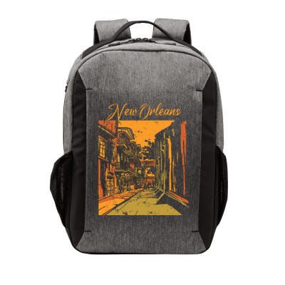 New Orleans Louisiana Souvenir Bourbon Street Vector Backpack