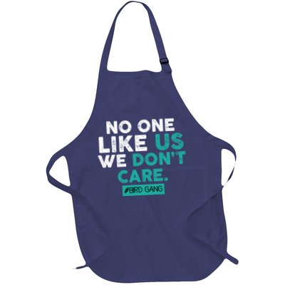 No One Likes Us We Don't Care Vintage Philly Bird Gang Funny Apron