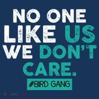 No One Likes Us We Don't Care Vintage Philly Bird Gang Funny Tank Top
