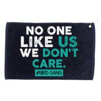 No One Likes Us We Don't Care Vintage Philly Bird Gang Funny Grommeted Golf Towel