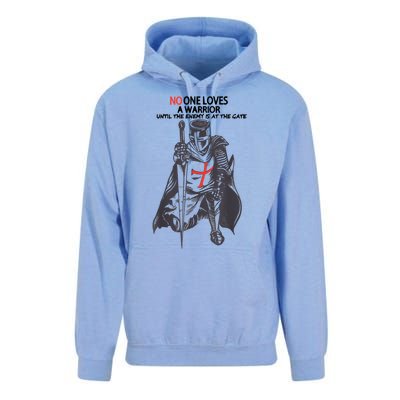 No One Loves A Warrior, Warriors Of Christ Knights Templar Unisex Surf Hoodie