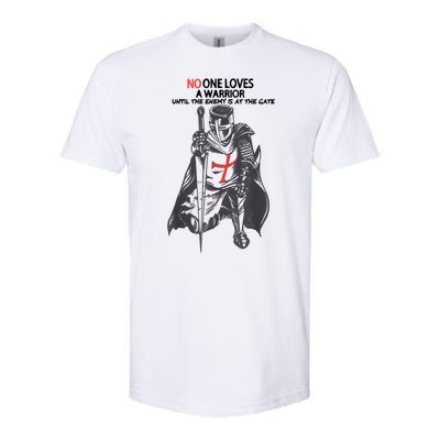 No One Loves A Warrior, Warriors Of Christ Knights Templar Softstyle CVC T-Shirt