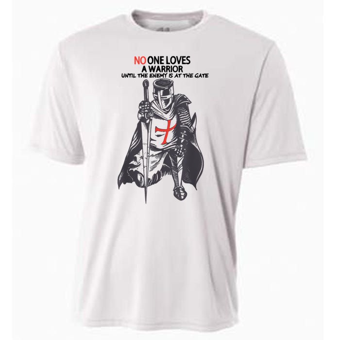 No One Loves A Warrior, Warriors Of Christ Knights Templar Cooling Performance Crew T-Shirt