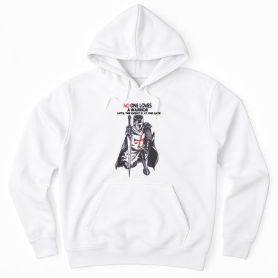 No One Loves A Warrior, Warriors Of Christ Knights Templar Hoodie