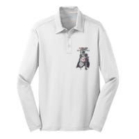 No One Loves A Warrior, Warriors Of Christ Knights Templar Silk Touch Performance Long Sleeve Polo