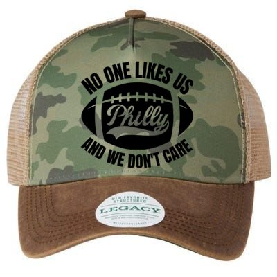 No One Likes Us We Don't Care Vintage Philly Bird Gang Funny Legacy Tie Dye Trucker Hat