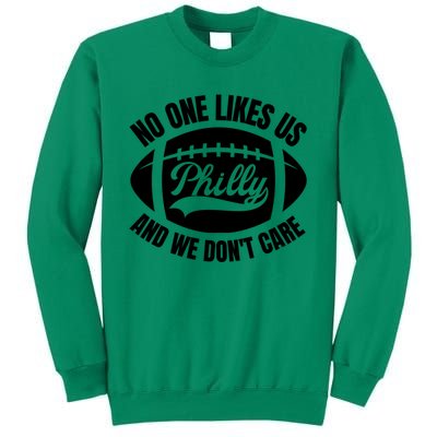 No One Likes Us We Don't Care Vintage Philly Bird Gang Funny Sweatshirt