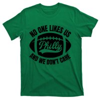 No One Likes Us We Don't Care Vintage Philly Bird Gang Funny T-Shirt