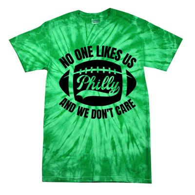 No One Likes Us We Don't Care Vintage Philly Bird Gang Funny Tie-Dye T-Shirt