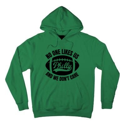 No One Likes Us We Don't Care Vintage Philly Bird Gang Funny Tall Hoodie