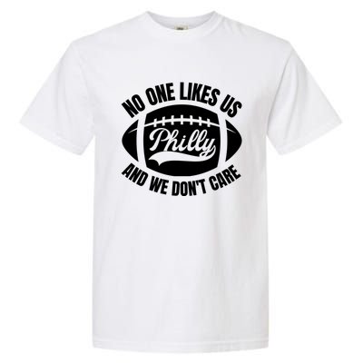 No One Likes Us We Don't Care Vintage Philly Bird Gang Funny Garment-Dyed Heavyweight T-Shirt