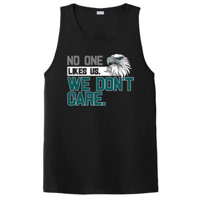 No One Likes Us We Don't Care Football Fan PosiCharge Competitor Tank