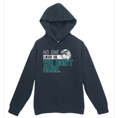 No One Likes Us We Don't Care Football Fan Urban Pullover Hoodie