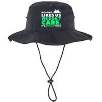 No One Likes Us We Don't Care Vintage Philly Bird Gang Funny Legacy Cool Fit Booney Bucket Hat