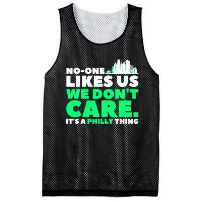 No One Likes Us We Don't Care Vintage Philly Bird Gang Funny Mesh Reversible Basketball Jersey Tank