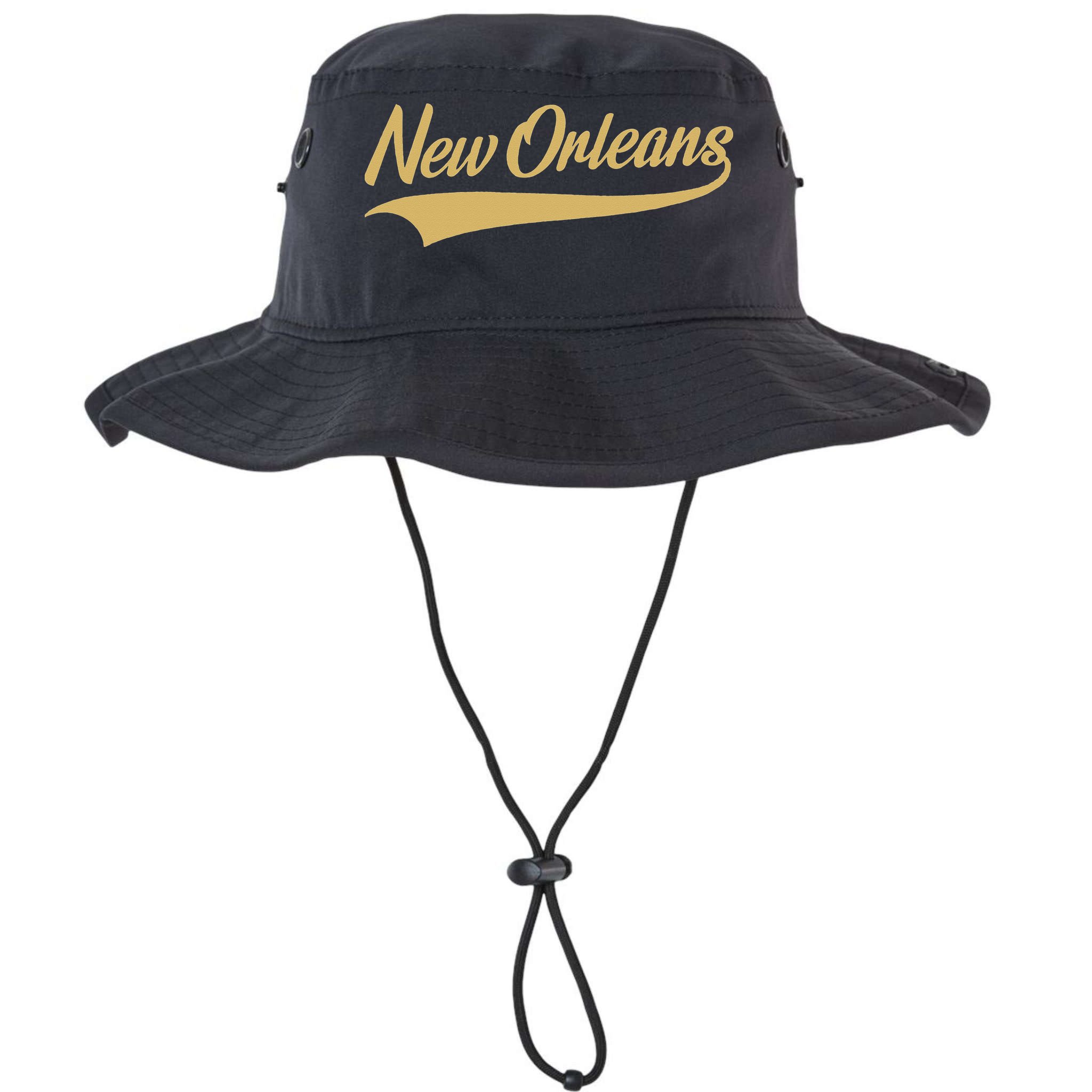 New Orleans Louisiana Throwback Design Classic Bucket Hat