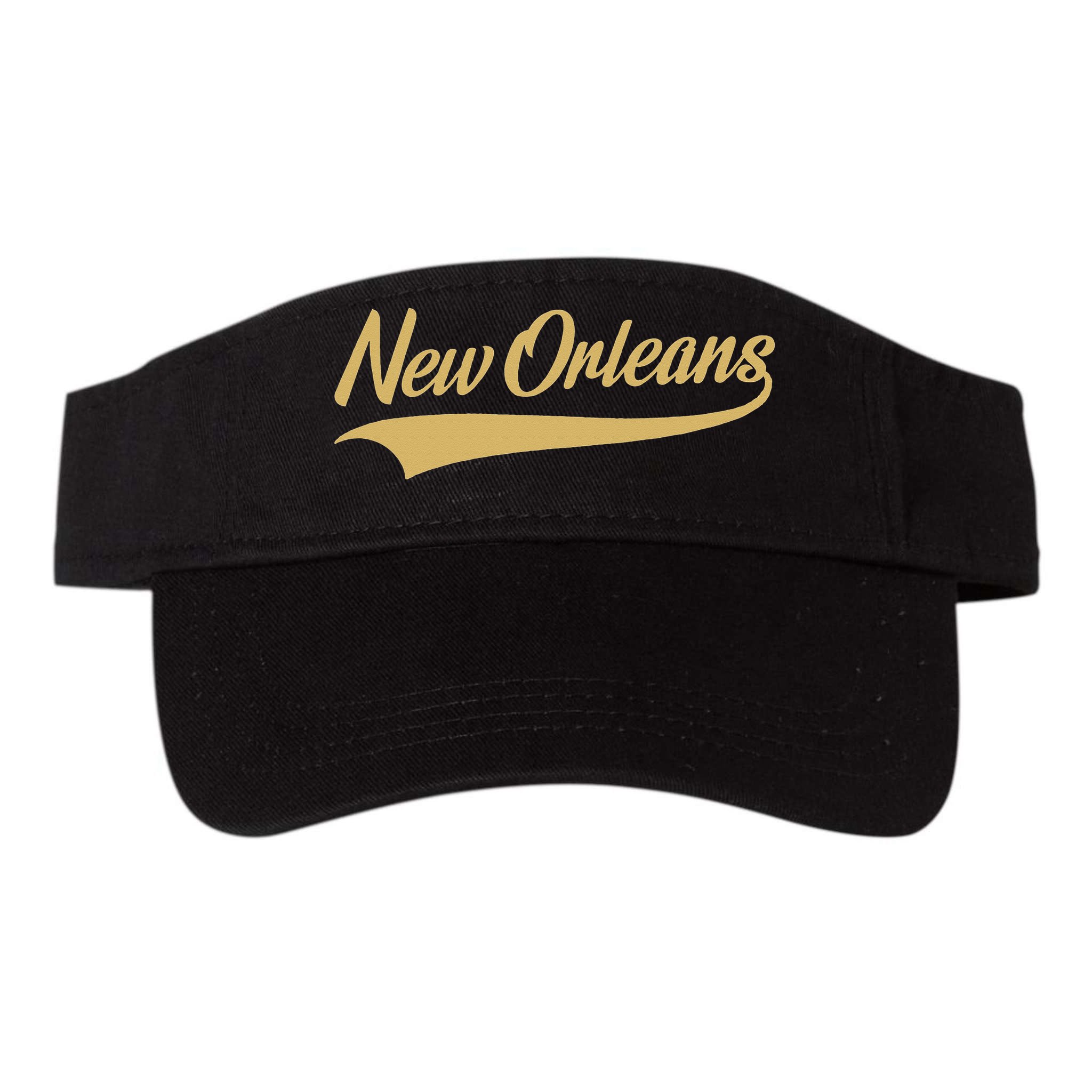 New Orleans Louisiana Throwback Design Classic Visor