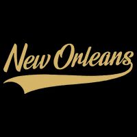 New Orleans Louisiana Throwback Design Classic Wool Snapback Cap
