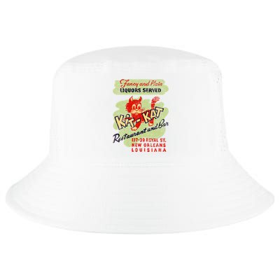 New Orleans Louisiana Restaurant Bar Vintage Advertising Cool Comfort Performance Bucket Hat
