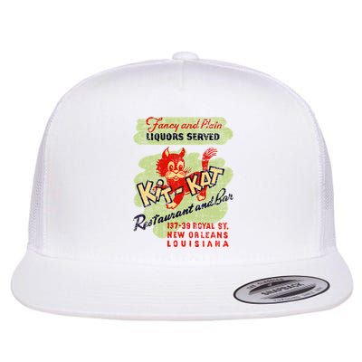 New Orleans Louisiana Restaurant Bar Vintage Advertising Flatbill Hat