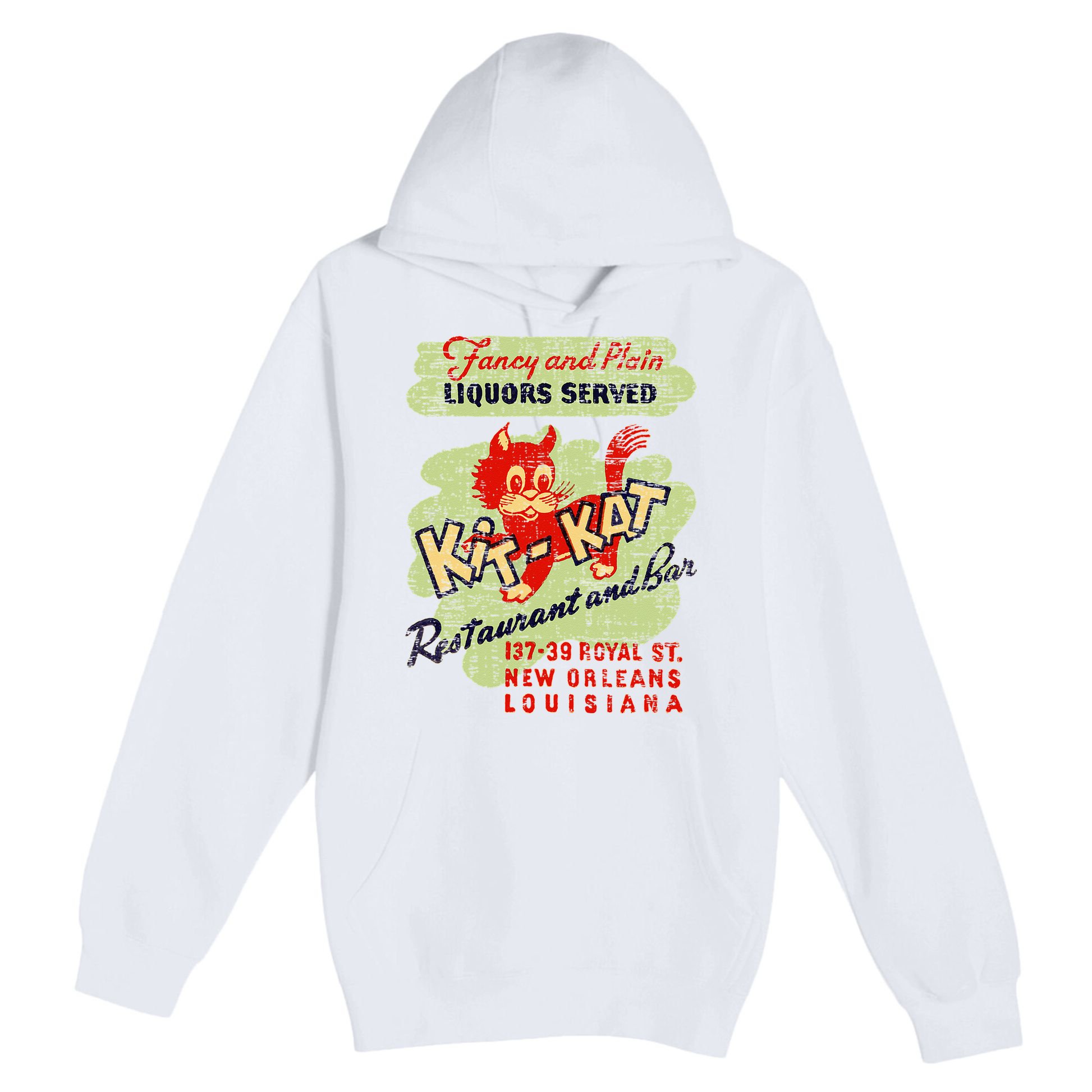 New Orleans Louisiana Restaurant Bar Vintage Advertising Premium Pullover Hoodie