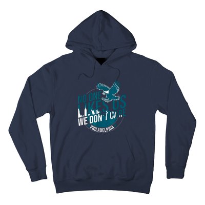 No One Likes Us We Dont Care Vintage Bird Gang Hoodie