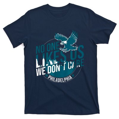 No One Likes Us We Dont Care Vintage Bird Gang T-Shirt