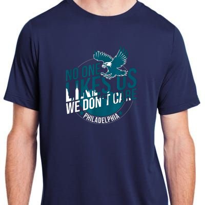 No One Likes Us We Dont Care Vintage Bird Gang Adult ChromaSoft Performance T-Shirt